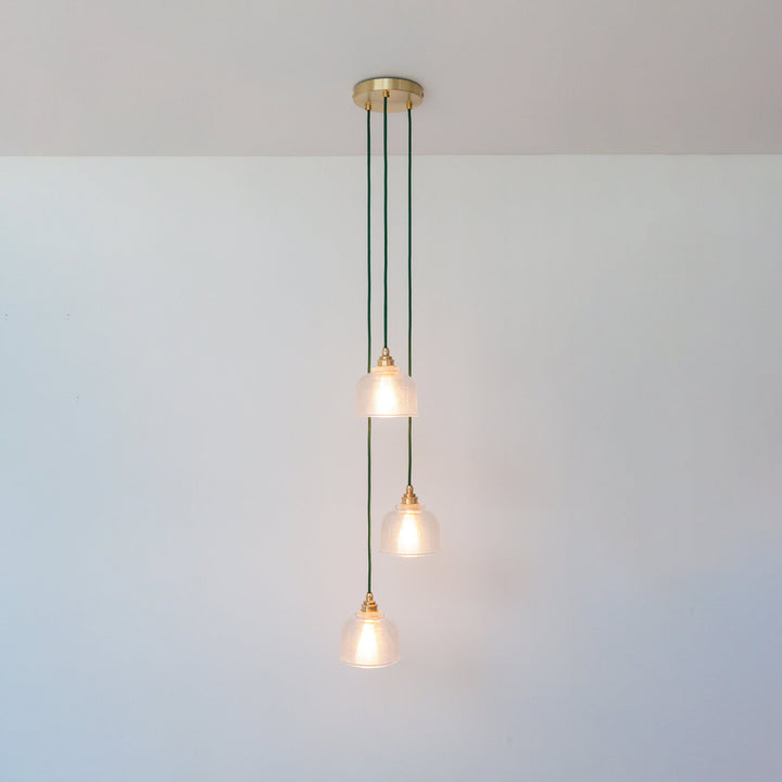Add-On Custom Medium Triple Drop Pendant Light