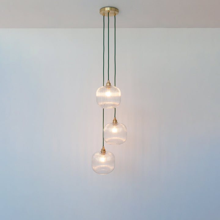 Add-On Custom Medium Triple Drop Pendant Light