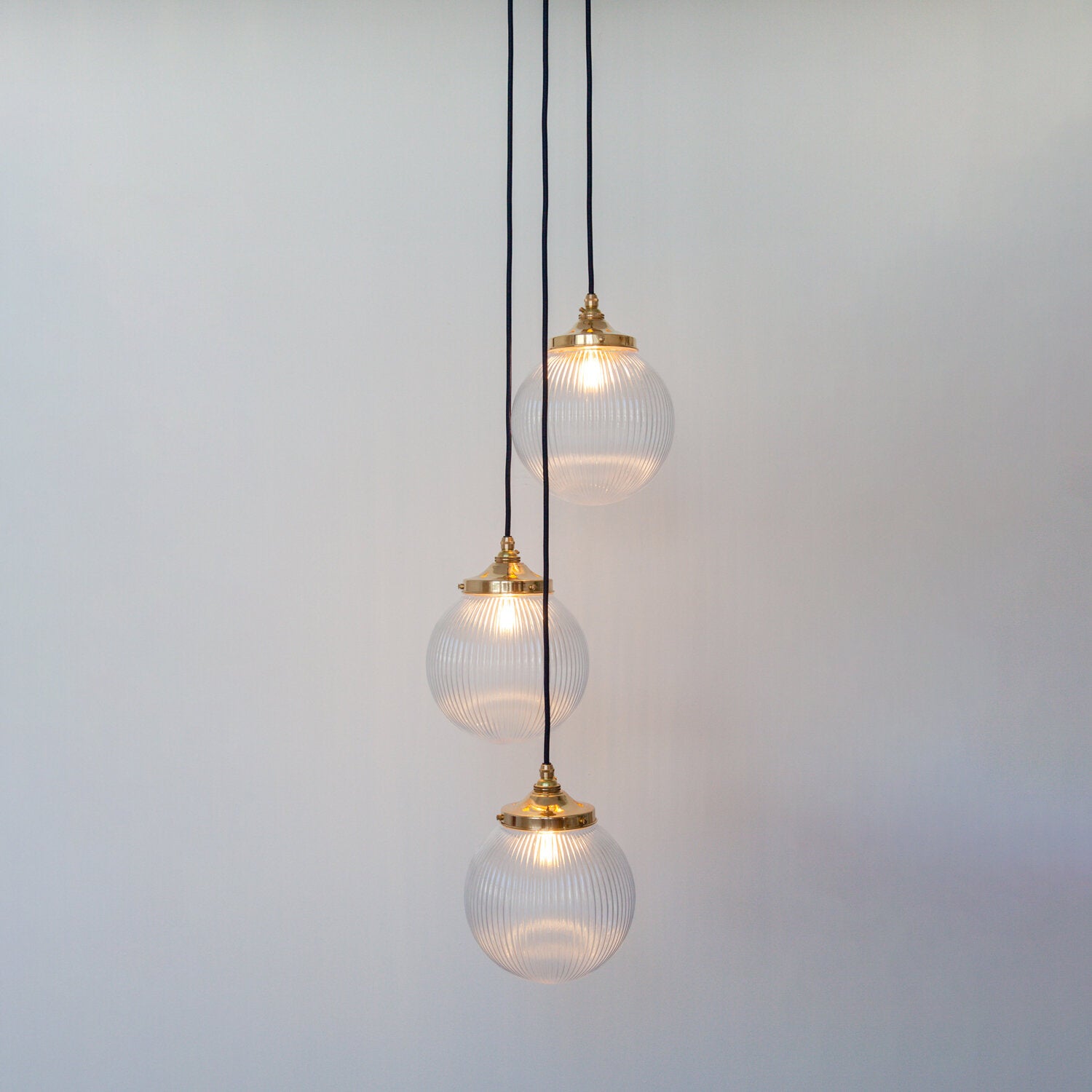 Add On Custom Medium Triple Drop Pendant Light