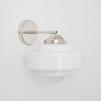 "Atlas" Wall Light - Opal Glass