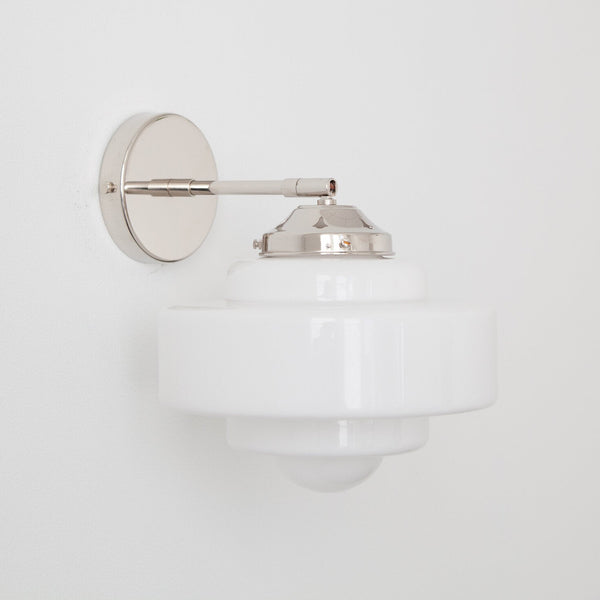 "Atlas" Wall Light - Opal Glass