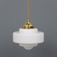 "Atlas" Pendant Light - Opal Glass