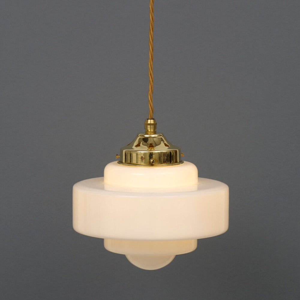 "Atlas" Pendant Light - Opal Glass