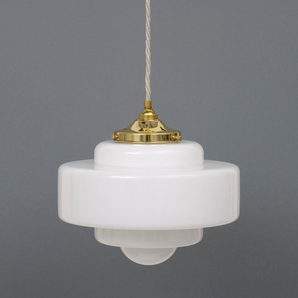 "Atlas" Opal Glass Pendant Light (Outlet)