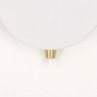 Double Arm Wall Light - White