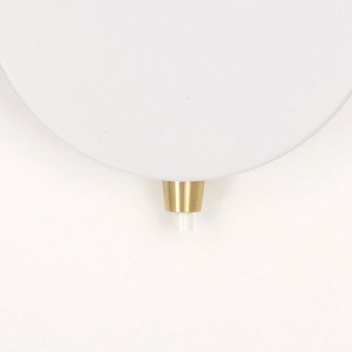 Double Arm Wall Light - White