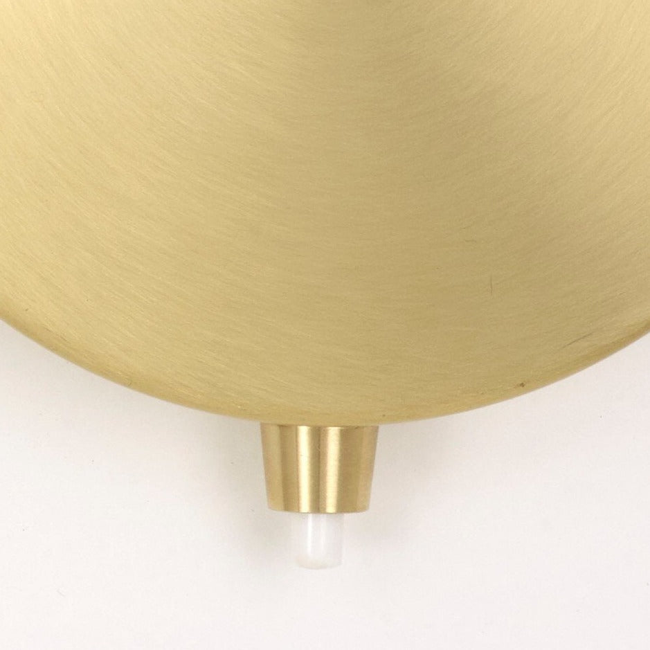 Double Arm Wall Light - Brass