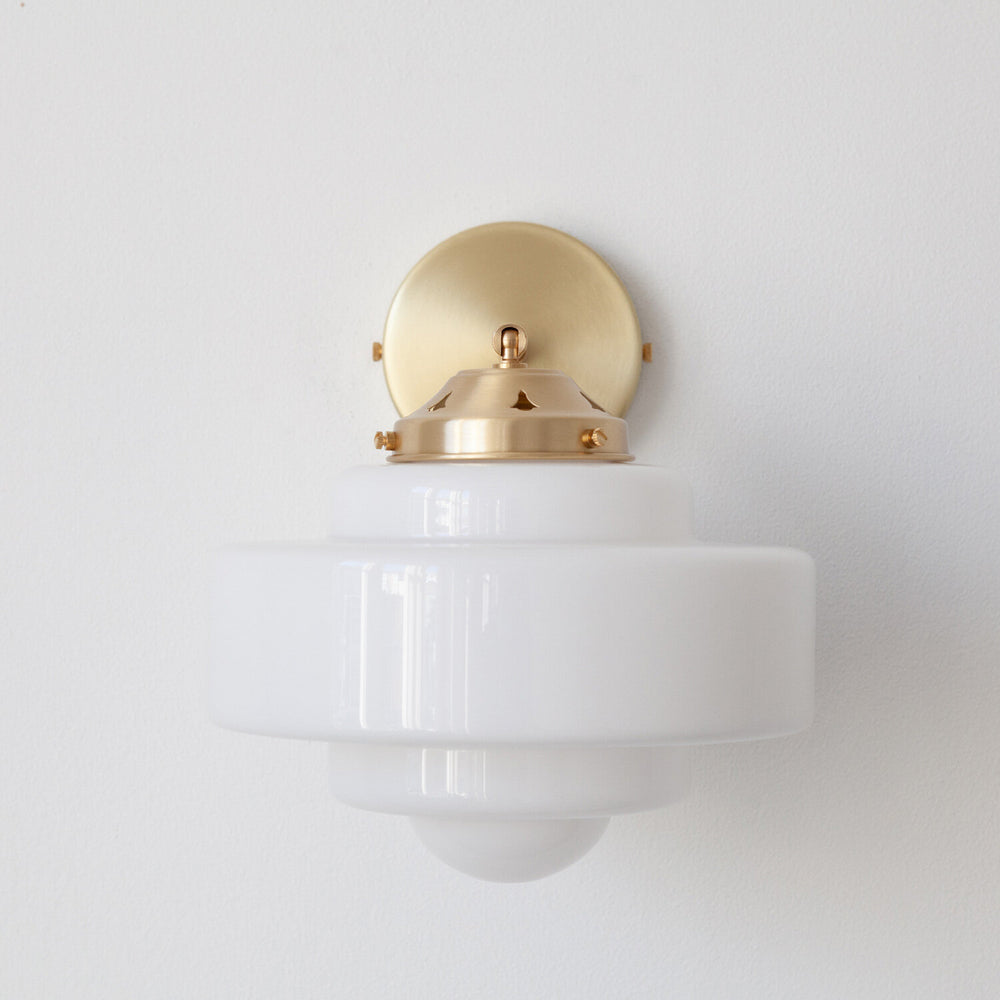 "Atlas" Wall Light - Opal Glass
