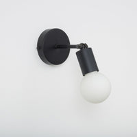 Adjustable Rounded Lampholder Wall Light