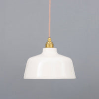 "Belle" Pendant Light - White Ceramic