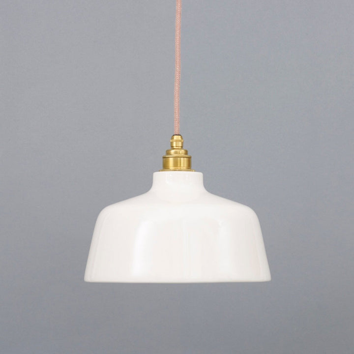 "Belle" Pendant Light - White Ceramic